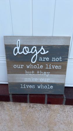 Dogs Sign
