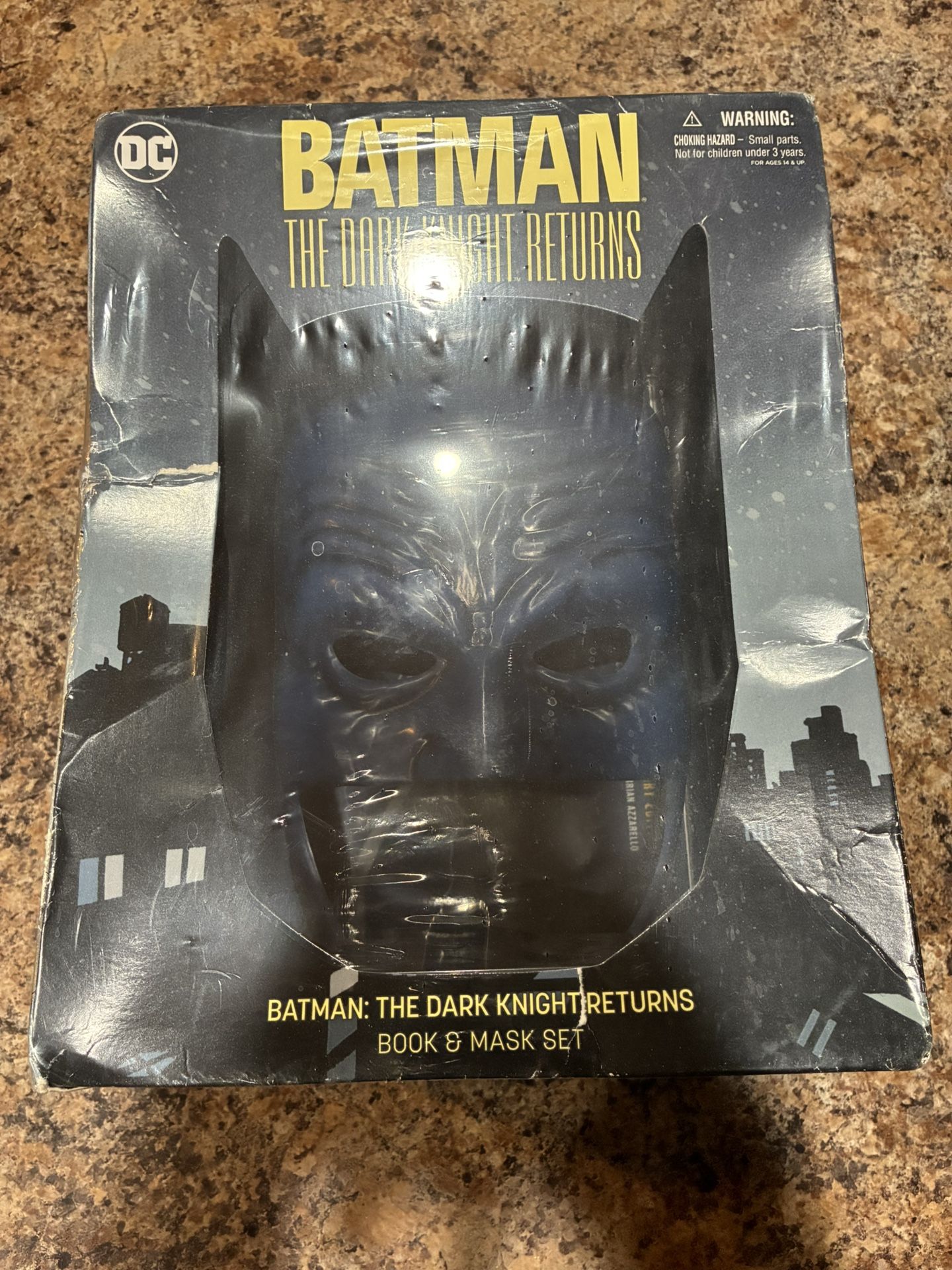 Batman Mask With Comic Book