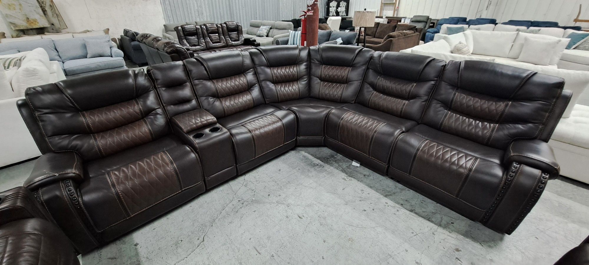 Eric Church  Power Reclining  Sectional