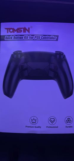 TOMSIN Programmable Remap Back Paddles Kit for PS5 Controller (Strike Pack)