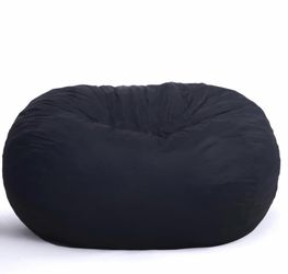MinComfyWo Bean Bag Insert - Black, 6FT