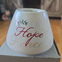 Holiday Jar candle "lamp shade"
