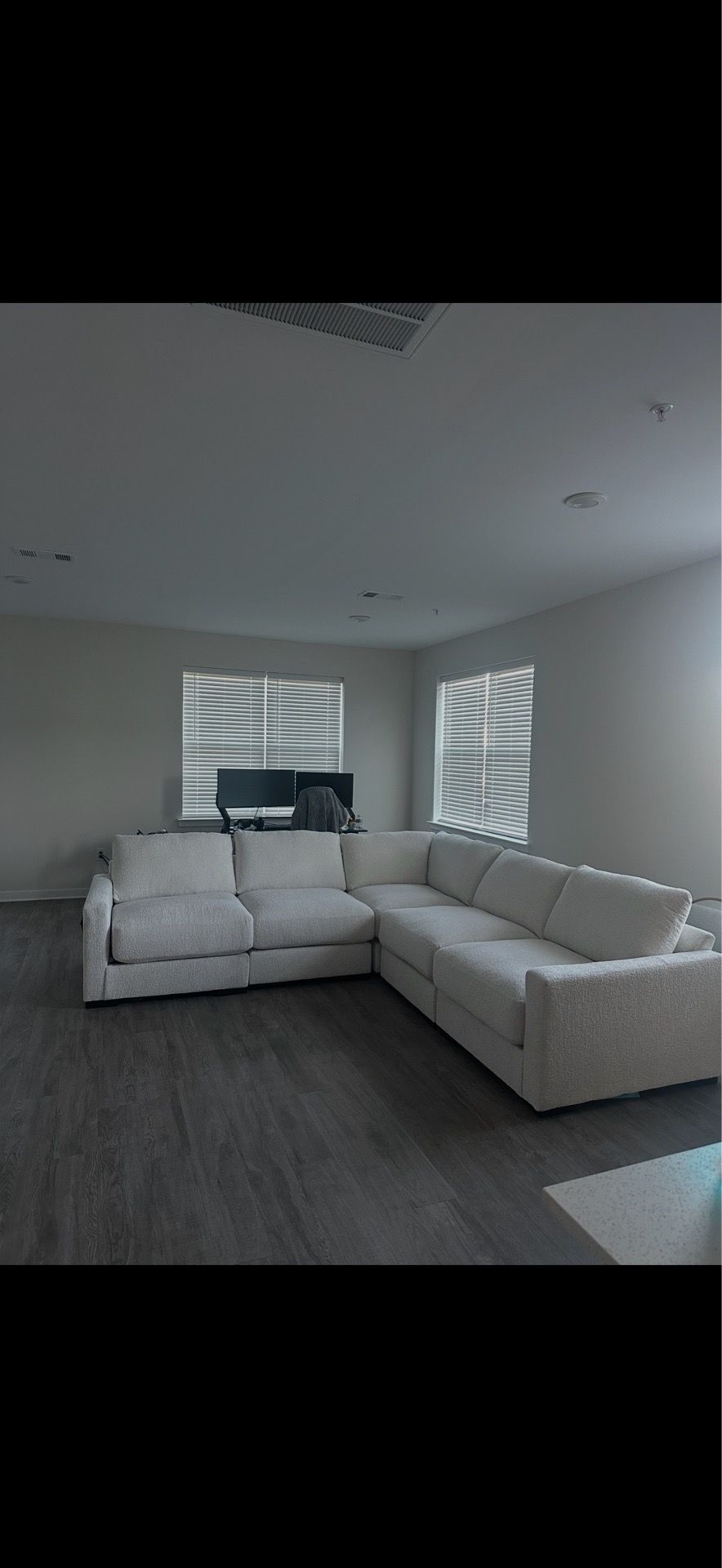 Off white Ashley Furniture Couch