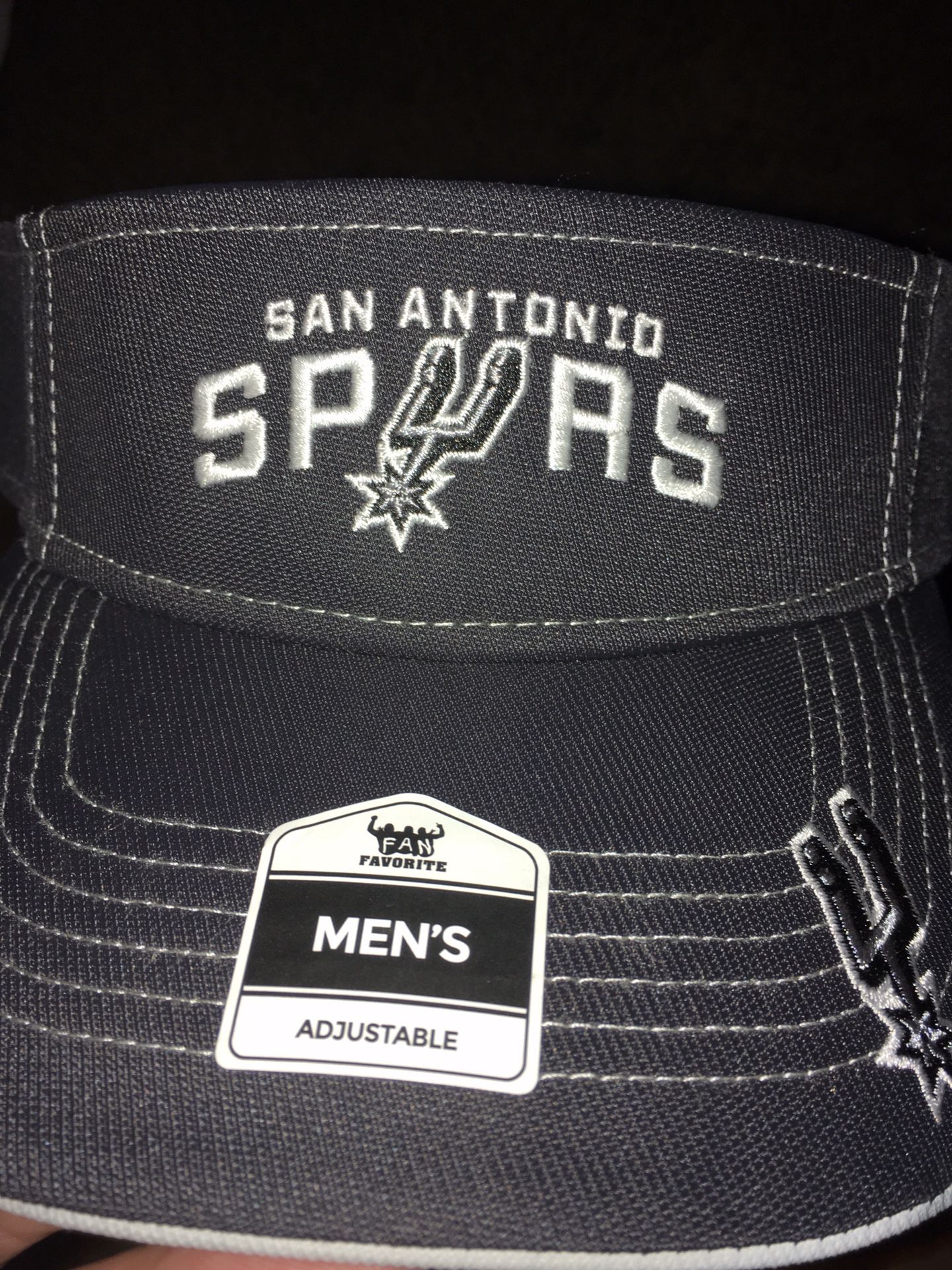 San Antonio Spurs Men's SATX Baseball Jersey - Black And Gray - The  Official Spurs Fan Shop