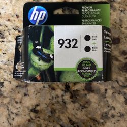 HP 932 Black Twin-Pack, 2 Ink Cartridges 