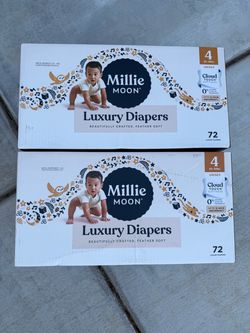 Millie moon diapers size 4