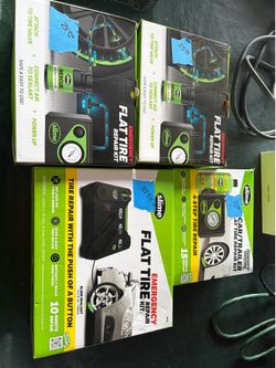 Flat tire repair kits