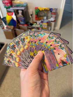 11 cards Meowth & Mega Clefable