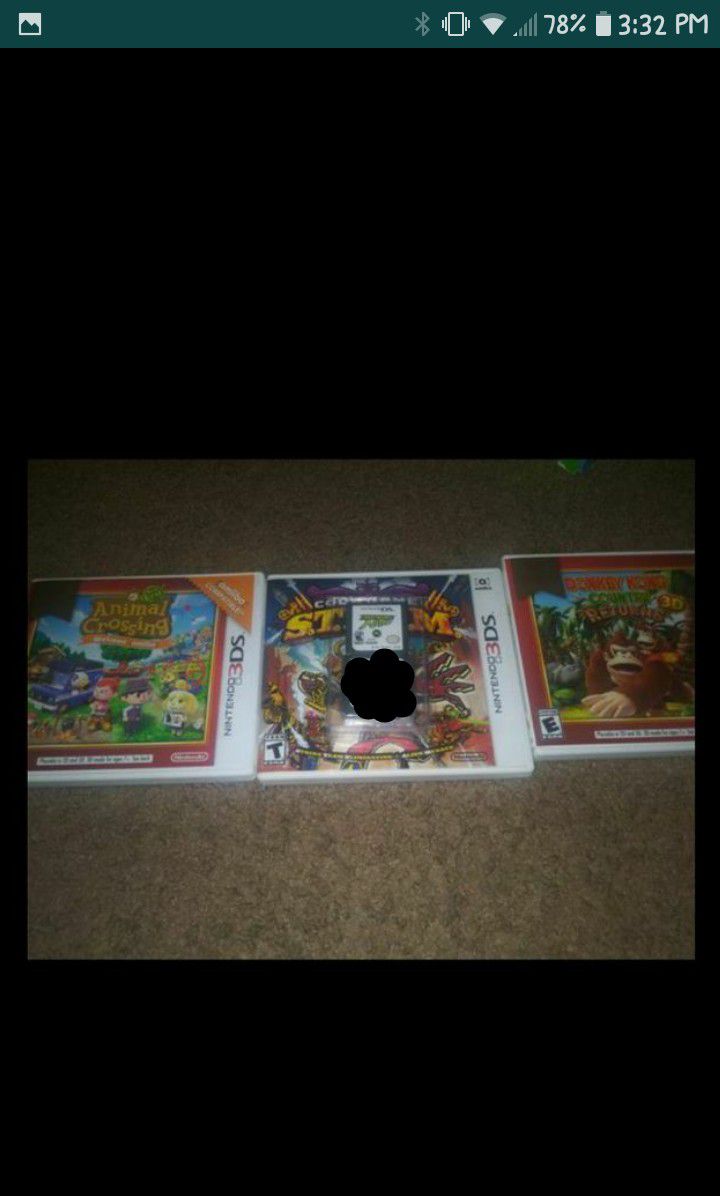 Nintendo 3ds and Nintendo DS games 10 dollars each,check description