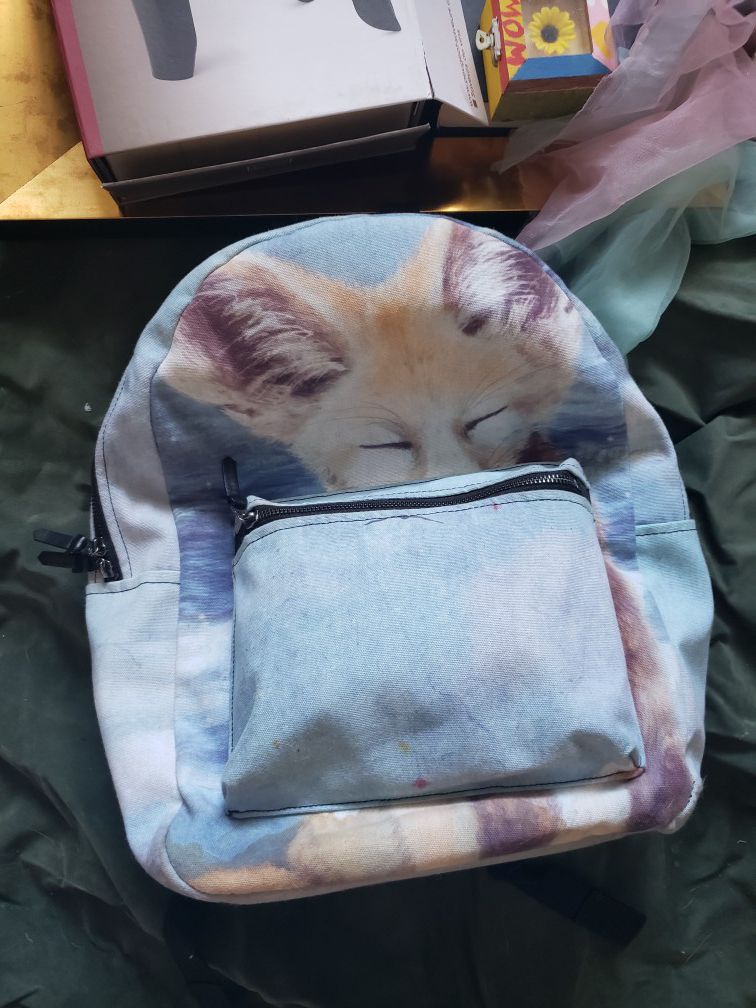 Custom made Fennec Fox backpack