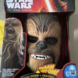 Star Wars Talking Chewbacca Chewy Mask Wookie Sounds Christmas Gift