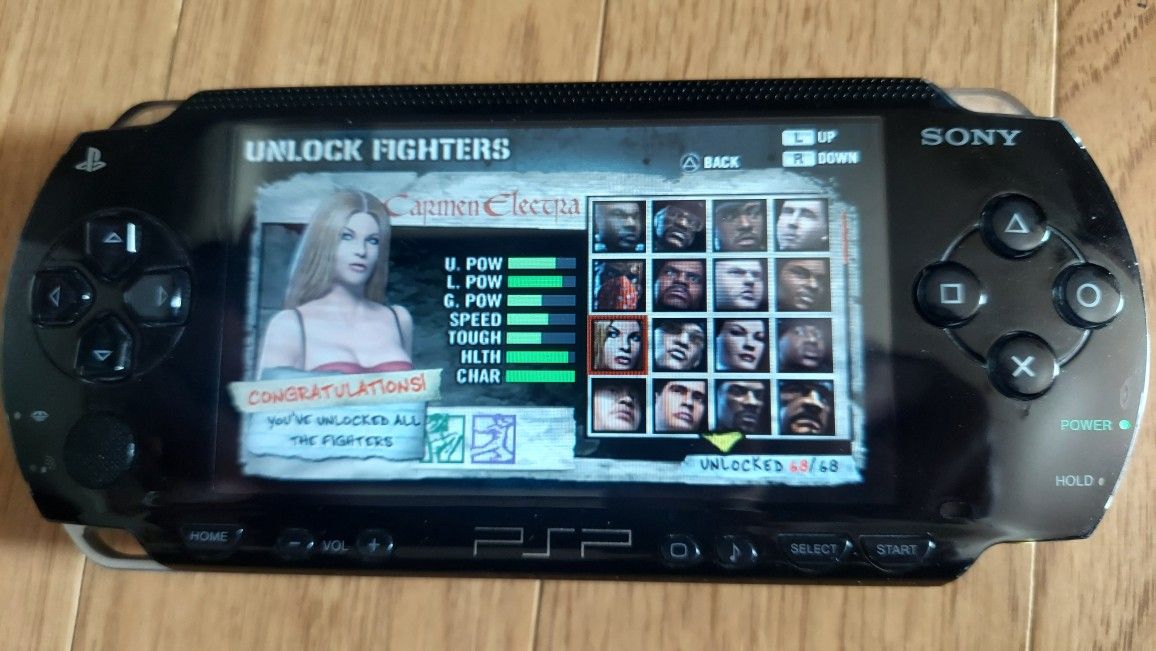MODDED PSP 1000 Console 128GB *LOADED* WITH 176 GAMES