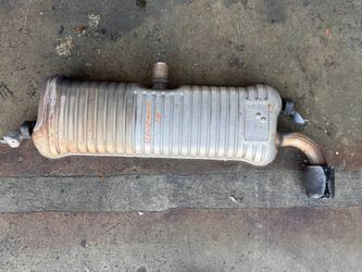 16-19 MINI COOPER CLUBMAN F54 FWD EXHAUST REAR MUFFLER SILENCER OEM