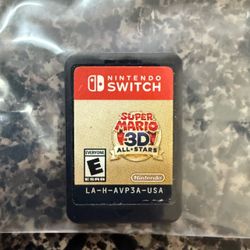 Super Mario 3D All-Stars Nintendo Switch Cartridge