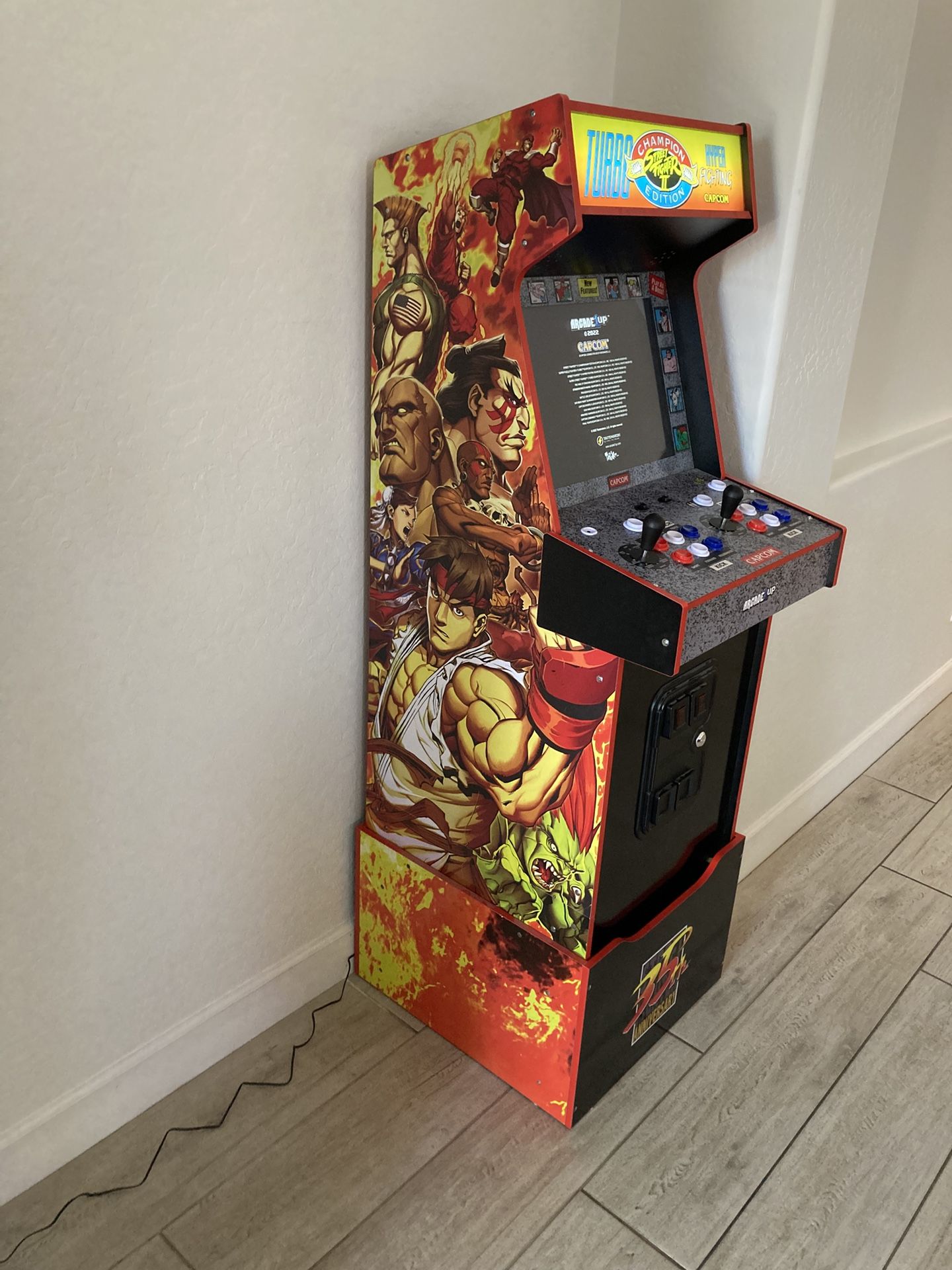 Arcade 1up Street Fighter 2