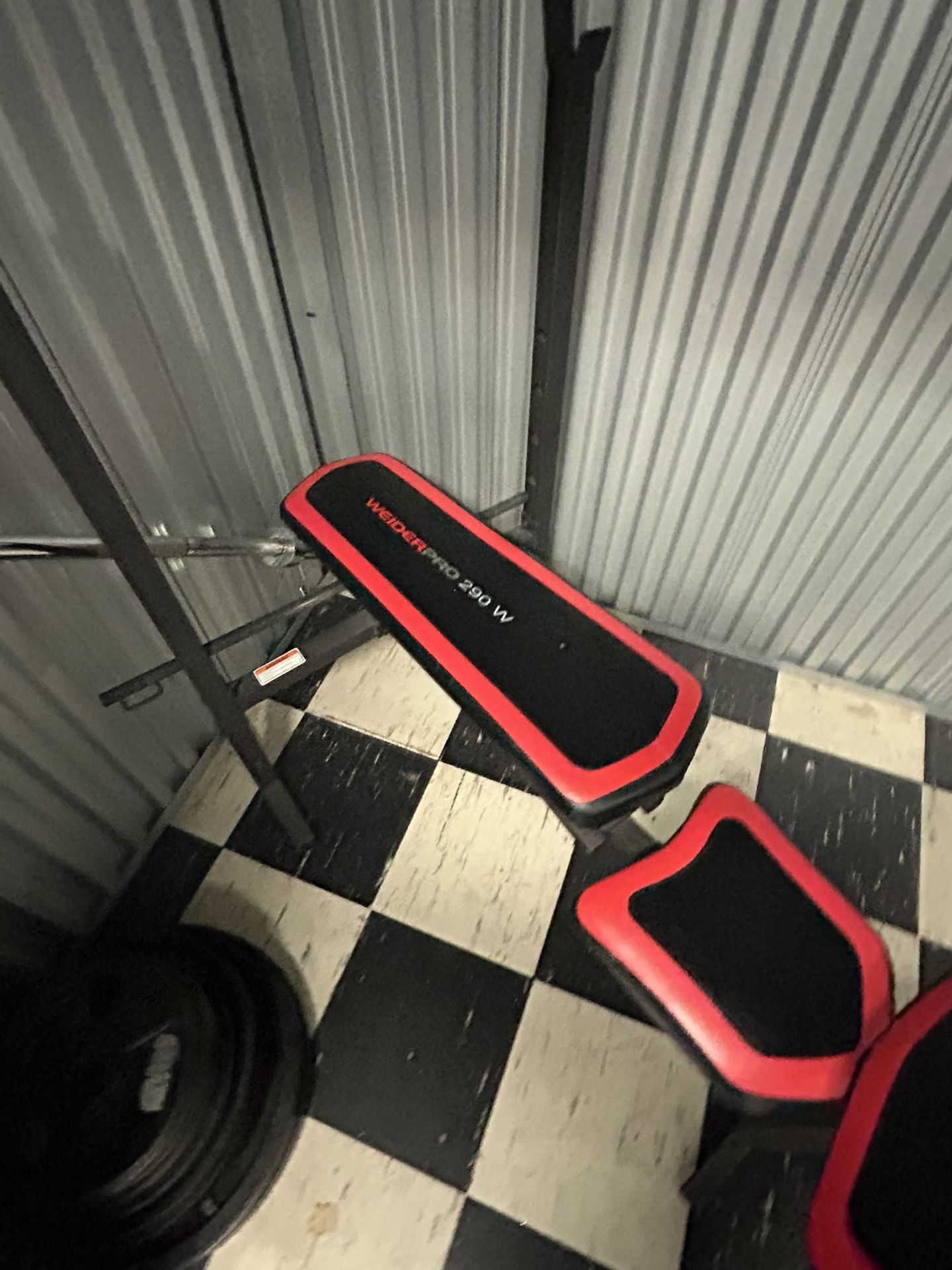 Weights Plus Bar And Bench