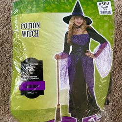 Witch Dress For Teens Halloween Costume