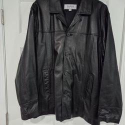 Leather Coat 