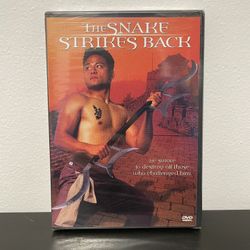 The Snake Strikes Back DVD Movie NEW SEALED Martial Arts Kung Fu 2003