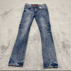 Encrypted Jeans Womens Size 14 Blue Low Rise Denim Pants Bootcut