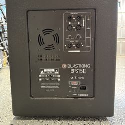 Blast King Powered Subwoofer  15 Inch