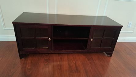 Used entertainment center tv stand
