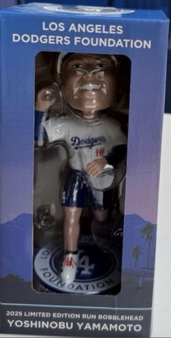 Yoshinobu Yamamoto Run Bobble head