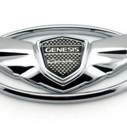 GENESIS Coupe Car Front Hood Grille Rear Badge Emblem for Genesis