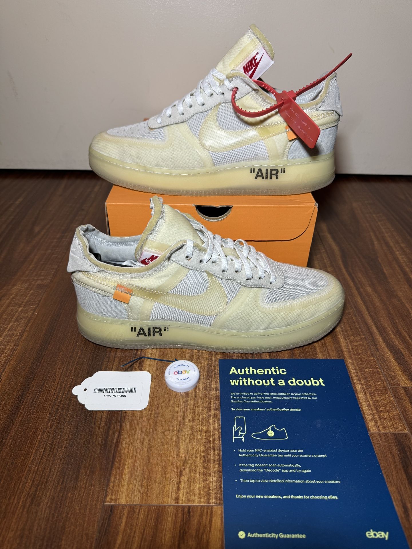 Nike Air Force 1 Off White The Ten