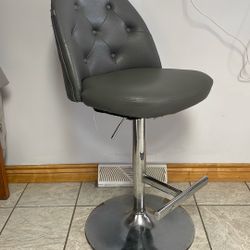 Two Adjustable Bar Chairs 