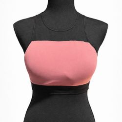 PINK Sports Bra Small Black Pink