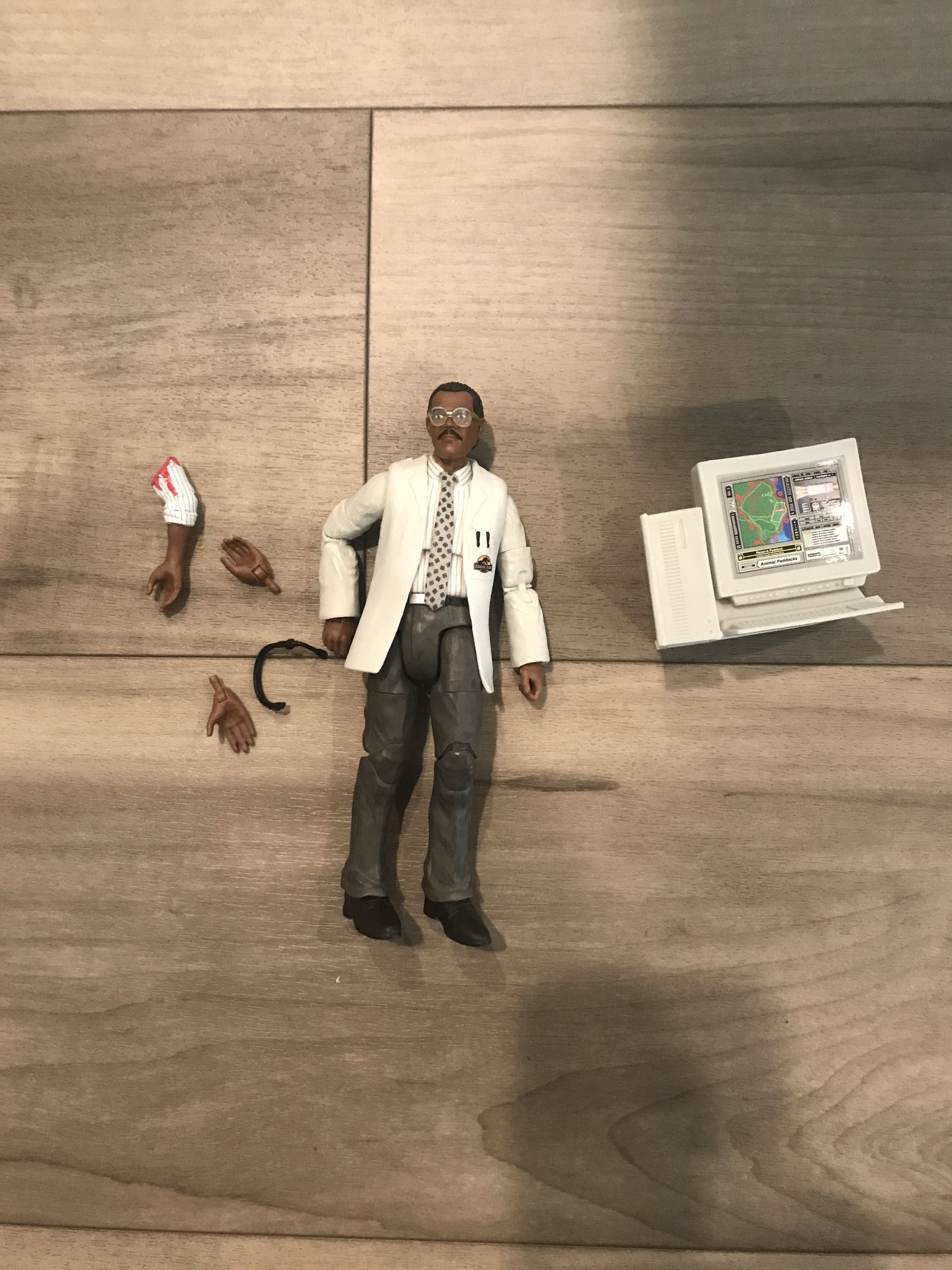 Mattel Jurassic Park  John Raymond Arnold -Amber Collection 2020 