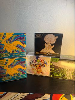 POKEMON CENTER ETB LOT - READ DESCRIPTION