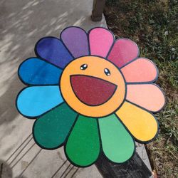 Rainbow Flower Spinning Table 🌼