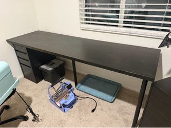 Office desk and drawer