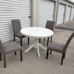 Dinning 5 Pieces Solid Wood 