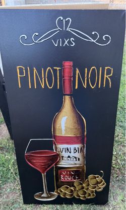 Pinot Noir Wine Canvas Wall Art