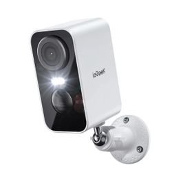 2K 3MP Wireless Security Camera Outdoor Battery Powered WiFi Color Night Vision