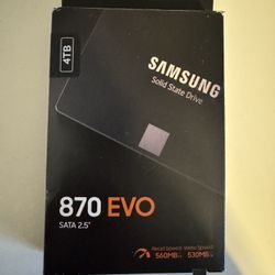 Samsung 870 EVO 4tb SSD 