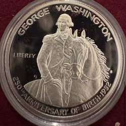 50 cents 1982  coin USA , Ag  0.900