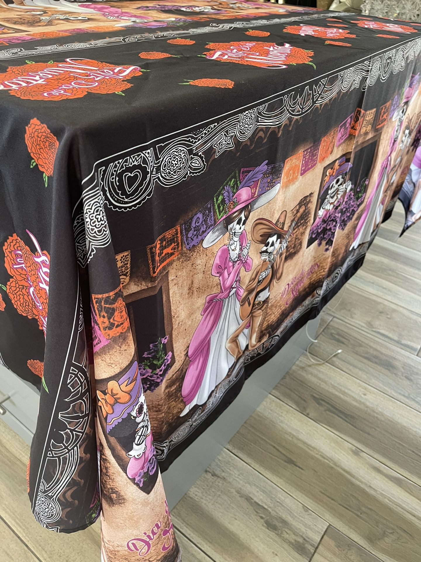 Day Of The dead Table Cloth 