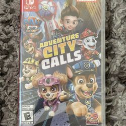 Brand New Paw Patrol The Movie Adventure City Calls Nintendo Switch Video Game