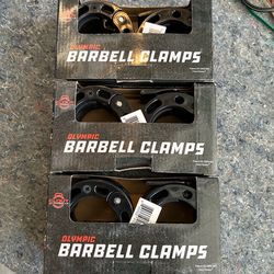 2” barbell clamps
