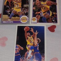 Magic Johnson Collectible Cards 
