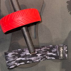 Home Gym Core Workout Set – Ab Roller, Resistance Band, Reebok Board