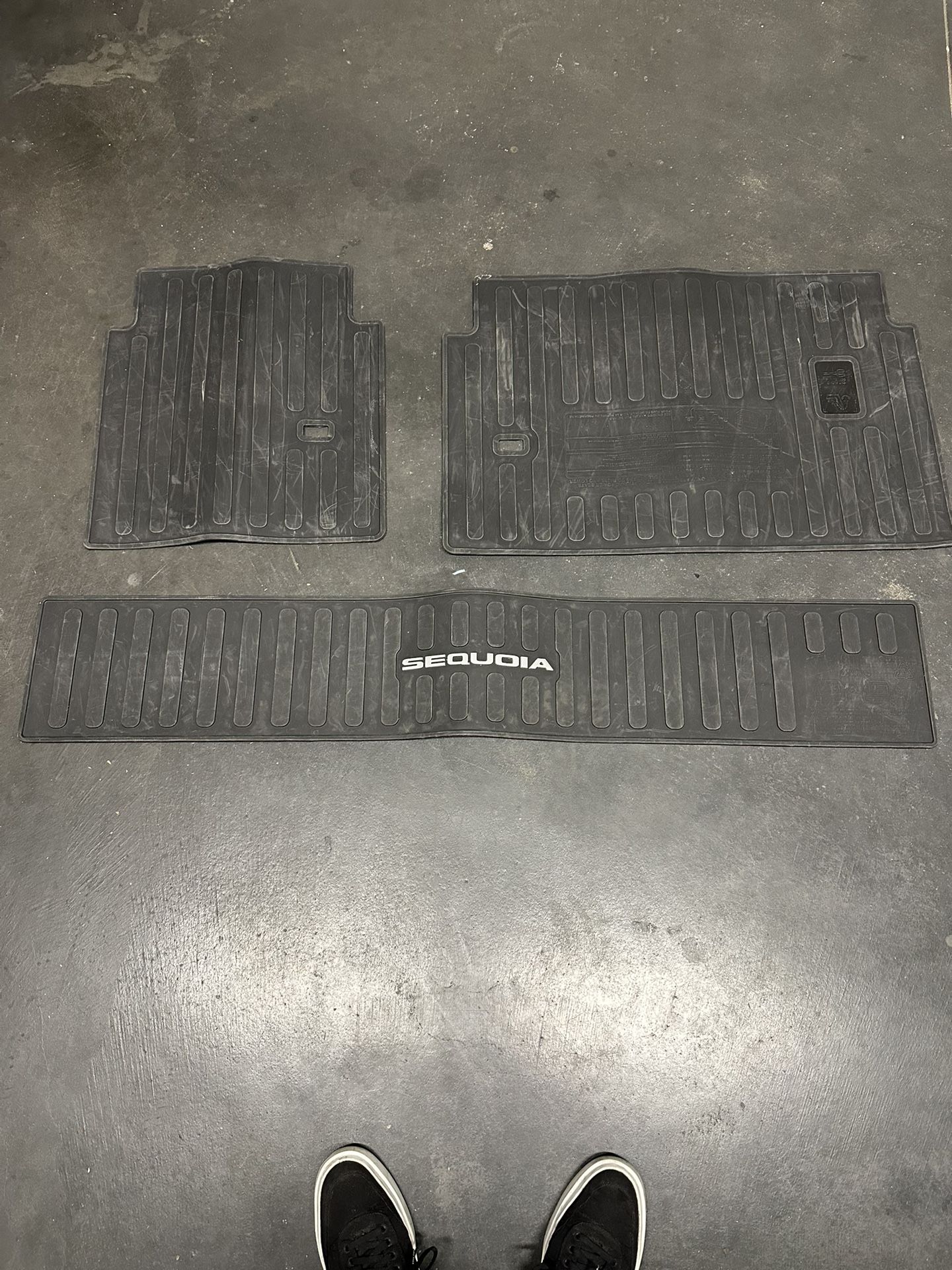 Toyota Sequoia 3rd Row Mats (2024)