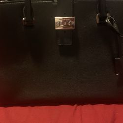 Michael Kors Leather 2 In 1 Satchel
