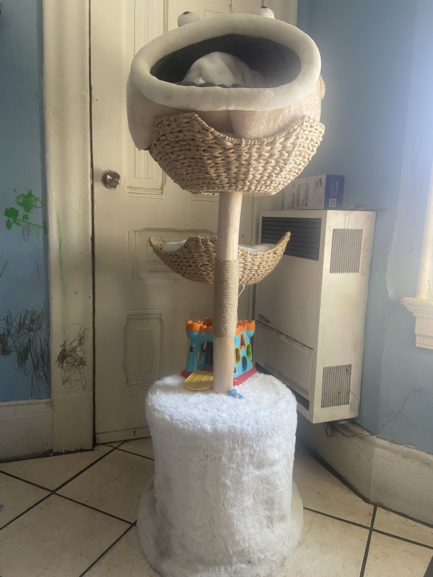 Cat Tower And Cat Bed
