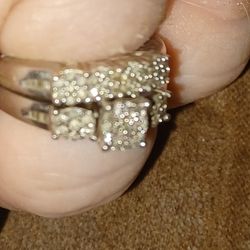 Engagement And Wedding Band