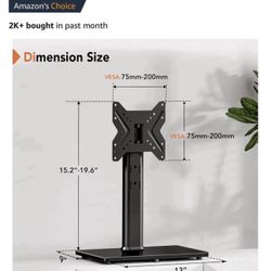 Swivel Tv Stand. For Sizes 19 To 43 Inches.